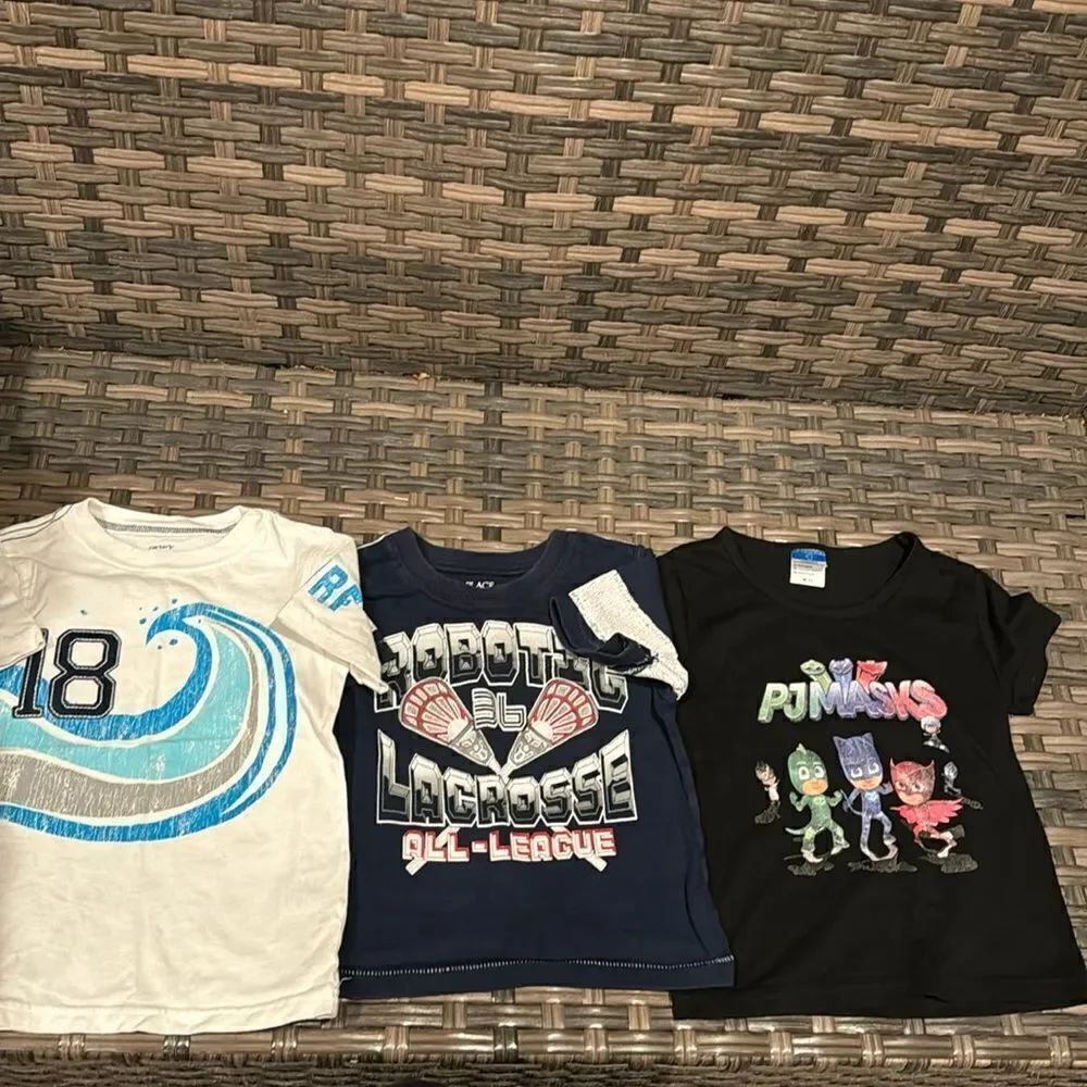 Boy shorts sleeve tops bundle 3